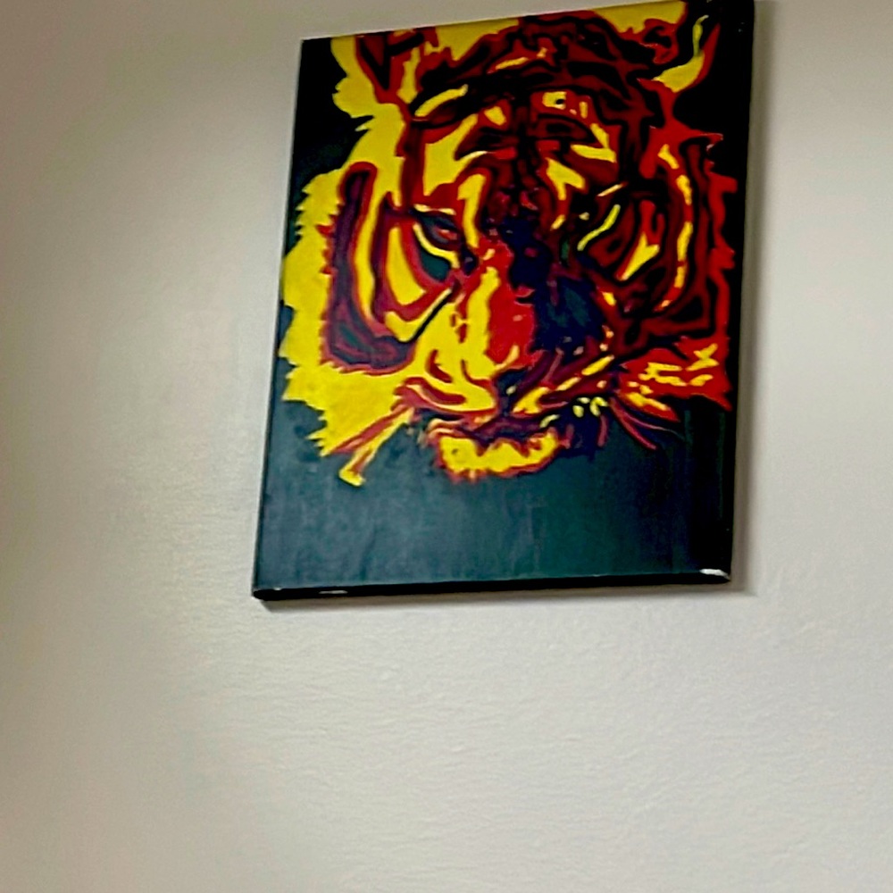 My cousin and I made it it’s one of a piece of art